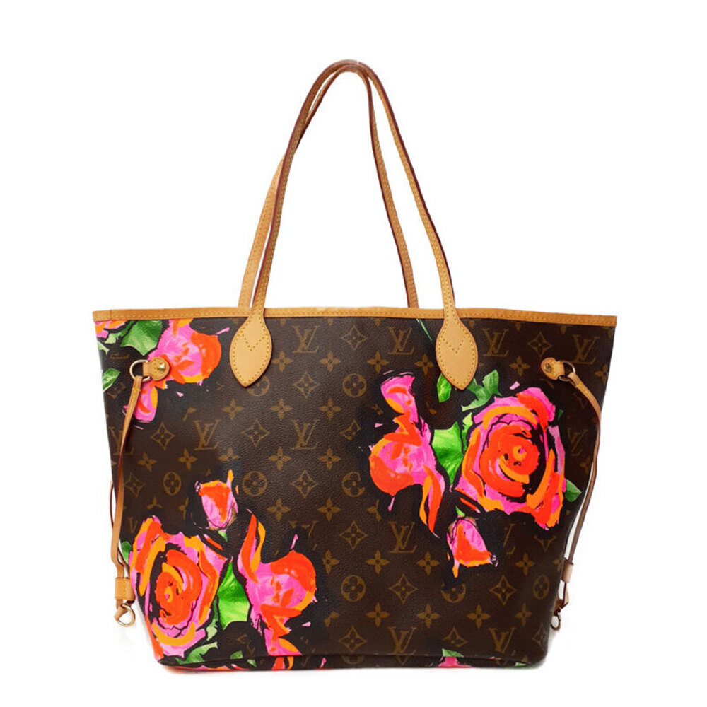 Louis Vuitton Roses Neverfull tote limited edition Stephen Sprouse Pink